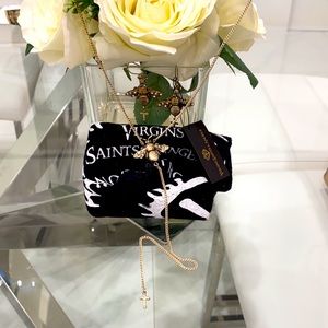 Virgins Saints Angels Bee Earring and necklace